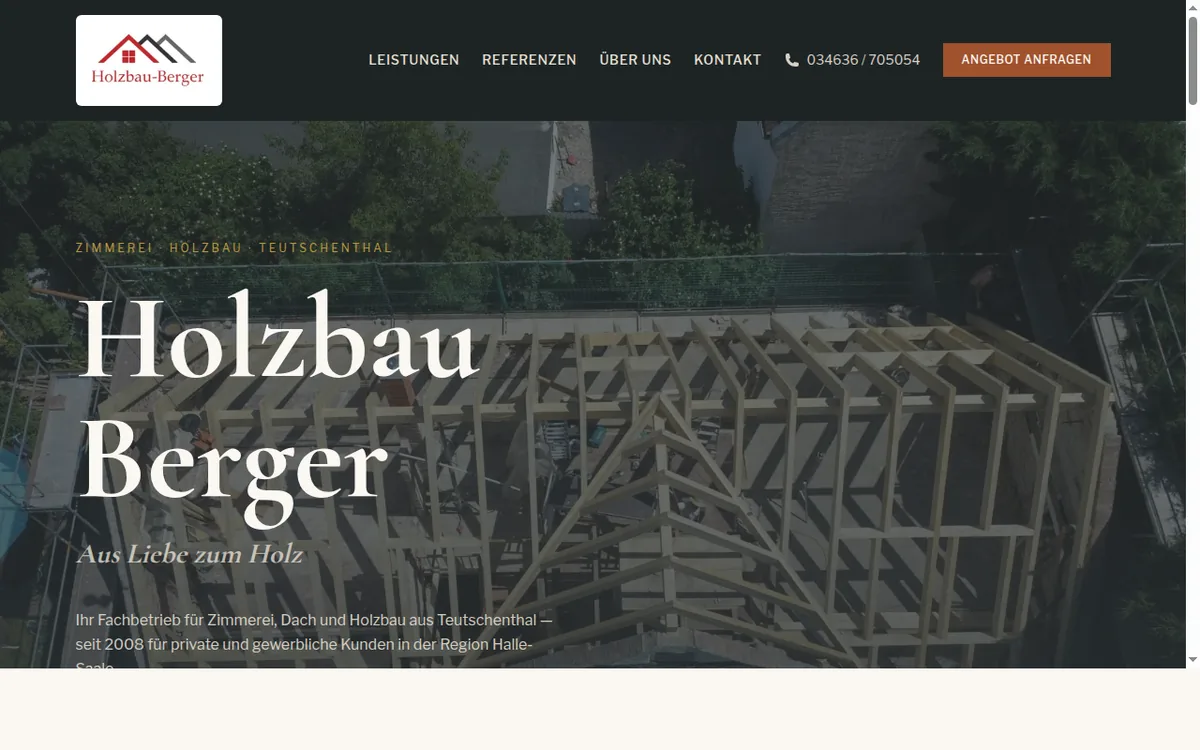 Holzbau Berger – KI-Einsatz im Handwerksbetrieb