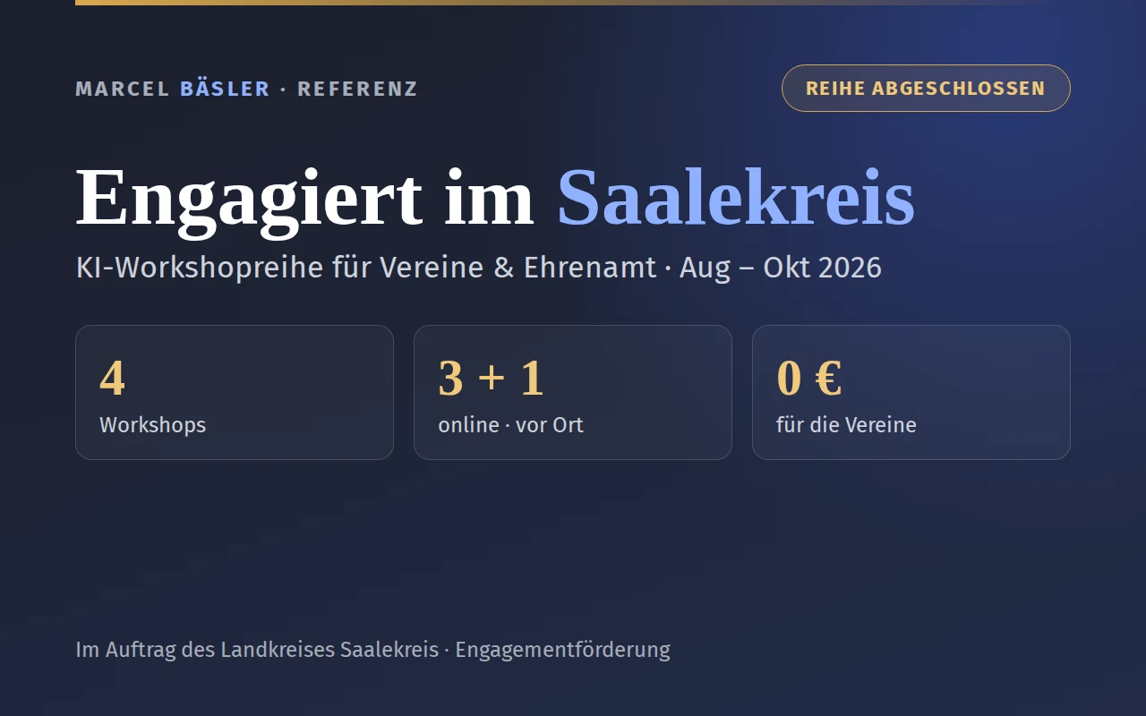 Engagiert im Saalekreis
